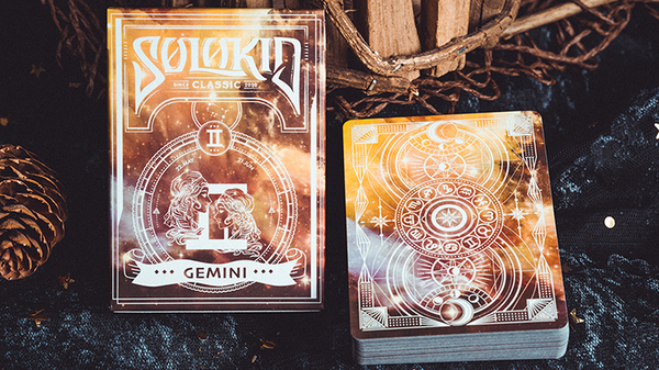 Solokid Constellation Series V2 (Gemini) Playing Cards | Solokid Playing Card Co.