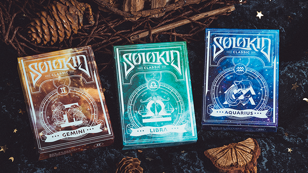 Solokid Constellation Series V2 (Libra) Playing Cards | Solokid Playing Card Co.