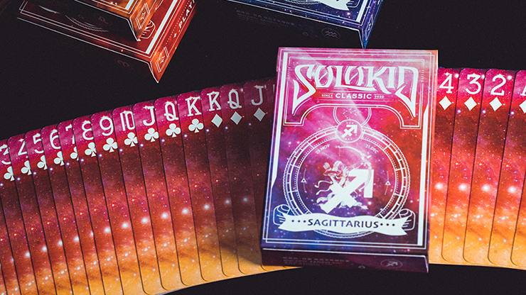 Solokid Constellation Series V2 (Sagittarius) Playing Cards | Solokid Playing Card Co.