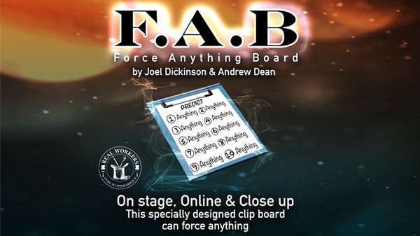 FAB BOARD A5/BLACK | Joel Dickinson & Andrew Dean