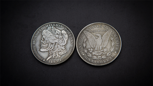 MORGAN SKULL HEAD COIN | Men Zi