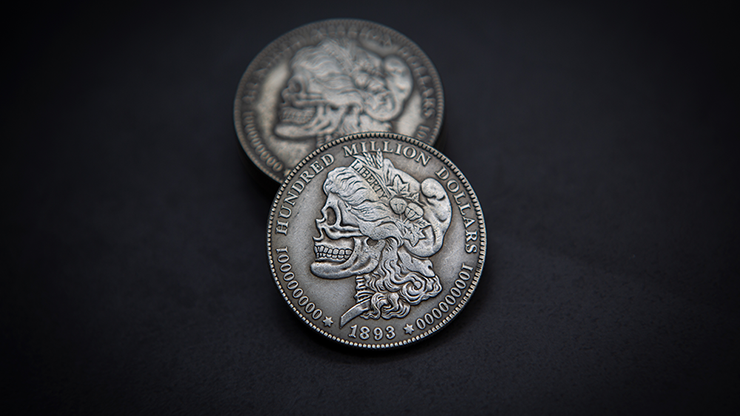 MORGAN SKULL HEAD COIN | Men Zi