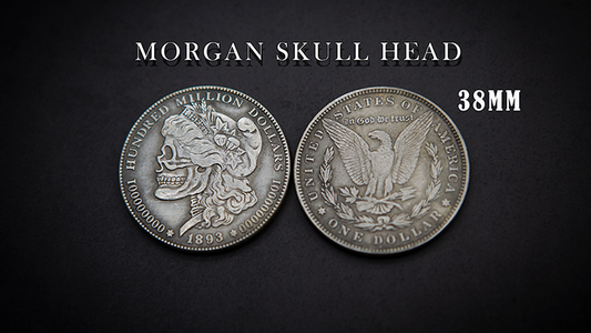 MORGAN SKULL HEAD COIN | Men Zi