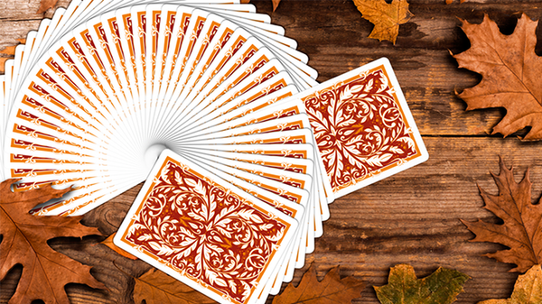Leaves Autumn Edition Collector's Box Set Playing Cards | Dutch Card House Company
