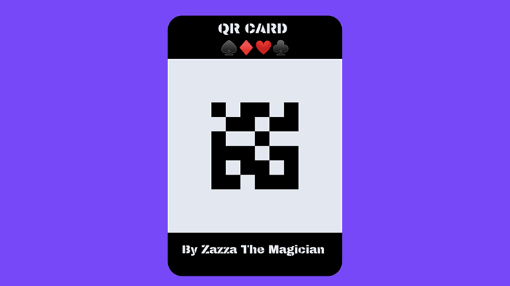 QR CARD | Zazza The Magician - (Download)