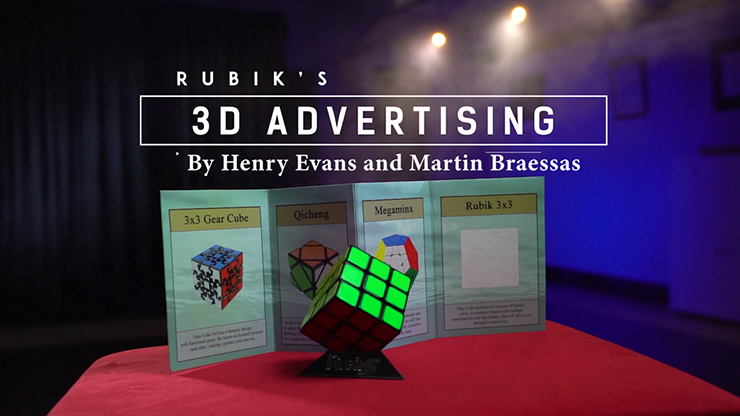 Rubik's Cube 3D Advertising | Henry Evans &amp; Martin Braessas 
