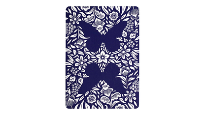 Butterfly Playing Cards Marked (blue) 3rd Edition | Ondrej Psenicka
