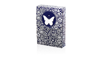 Butterfly Playing Cards Marked (blue) 3rd Edition | Ondrej Psenicka