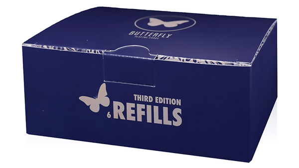 Refill Butterfly Cards Blue 3rd Edition (6 Spiele) | Ondrej Psenicka