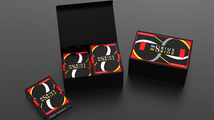 MOBIUS Black Playing Cards | TCC Presents