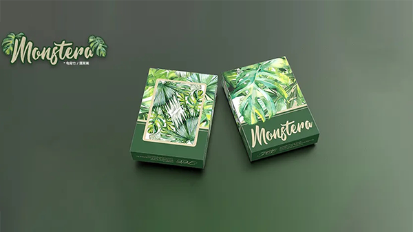 Monstera (Green) Playing Cards | TCC Presents