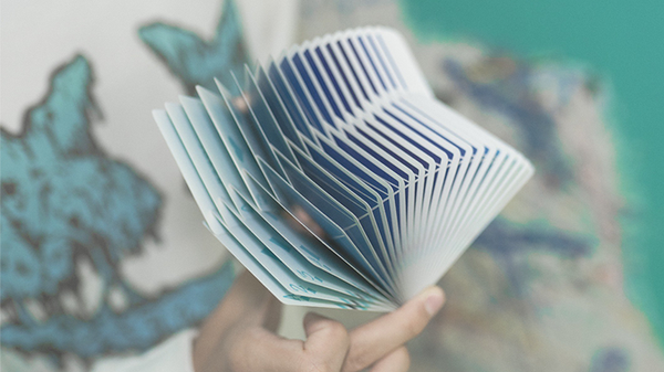 Flexible Gradients Blue Playing Cards | TCC