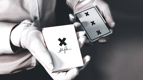 X Deck (White) Signature Edition Playing Cards | Alex Pandrea