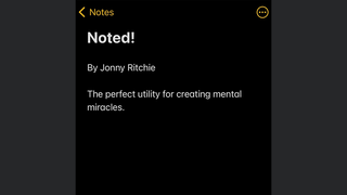 Noted | Jonny Ritchie - (Download)