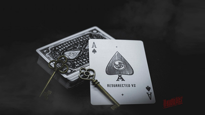 Resurrected V2 (Red) Playing Cards | Abraxas
