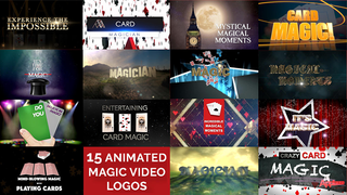 15 Magic Video Logos for Magicians | Wolfgang Riebe - (Download)
