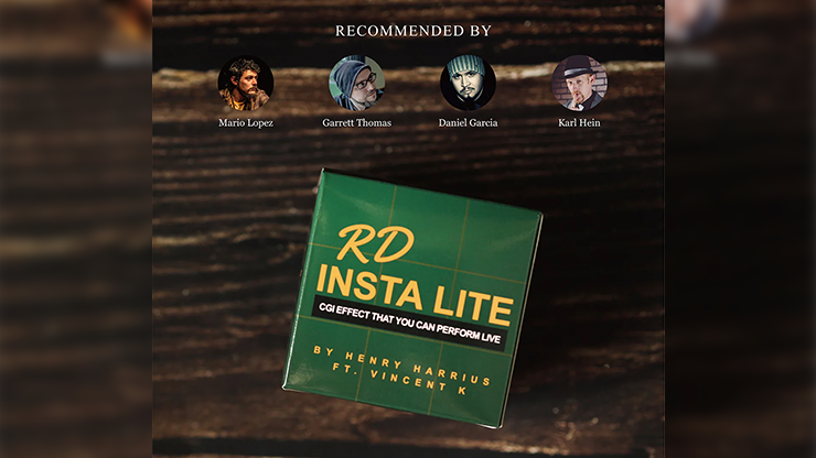 RD Insta Lite (Gimmick and Online Instructions) | Henry Harrius 