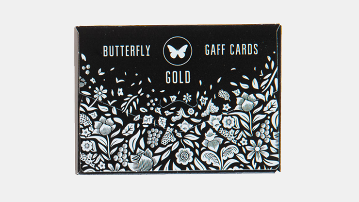 Gaff pack for Butterfly Playing Cards Marked (Black and Gold) | Ondrej Psenicka