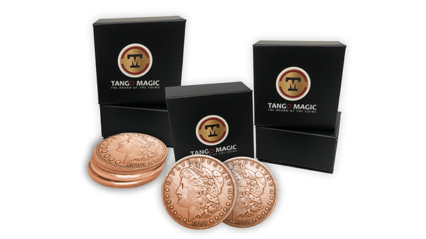 Copper Morgan TUC plus 3 Regular Coins | Tango Magic