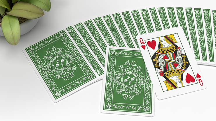 BLACK ROSES EVERGREEN Playing Cards 