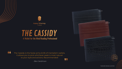 THE CASSIDY WALLET BLACK | Nakul Shenoy