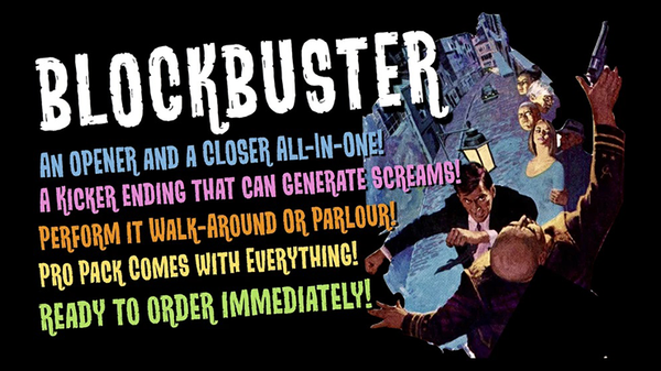 Blockbuster (Gimmicks and Online Instructions) by Bill Abbott - Trick