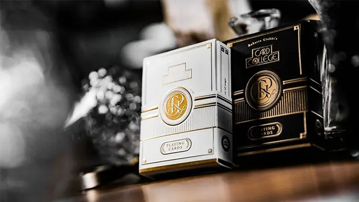 Card College The Elegant Box Set (White) | Roberto Giobbi &amp; Ark Playing Cards
