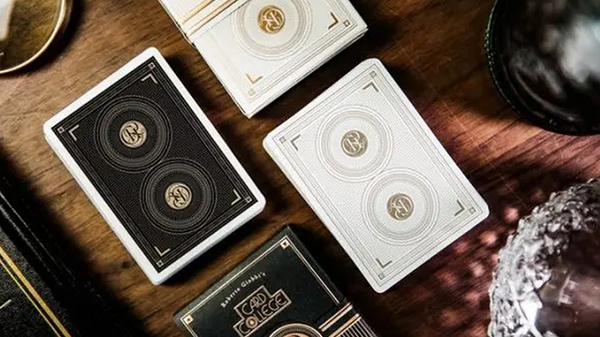 Card College The Elegant Box Set (White) | Roberto Giobbi & Ark Playing Cards