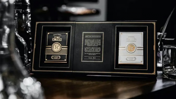 Card College The Deluxe Elegant Box Set Gilded (Black) | Roberto Giobbi & Ark Playing Cards