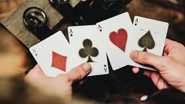 Card College The Deluxe Elegant Box Set Gilded (Black) | Roberto Giobbi & Ark Playing Cards
