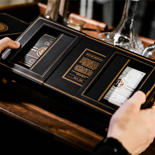 Card College The Deluxe Elegant Box Set Gilded (Black) | Roberto Giobbi & Ark Playing Cards