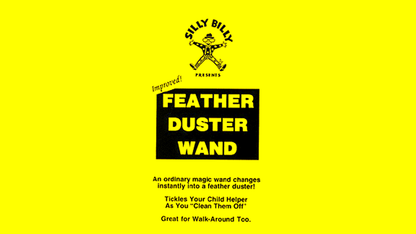 Feather Duster Wand (rot) | Silly Billy