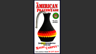 The American Prayer Vase Genie Bottle BLACK MAMBA | Big Guy's Magic