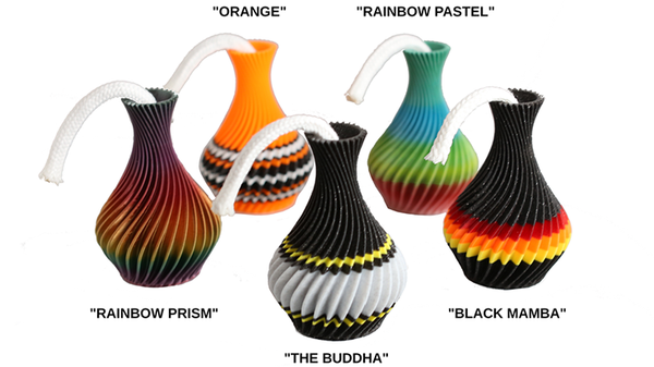 The American Prayer Vase Genie Bottle RAINBOW PRISM | Big Guy's Magic