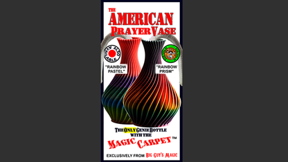 The American Prayer Vase Genie Bottle RAINBOW PRISM | Big Guy's Magic 