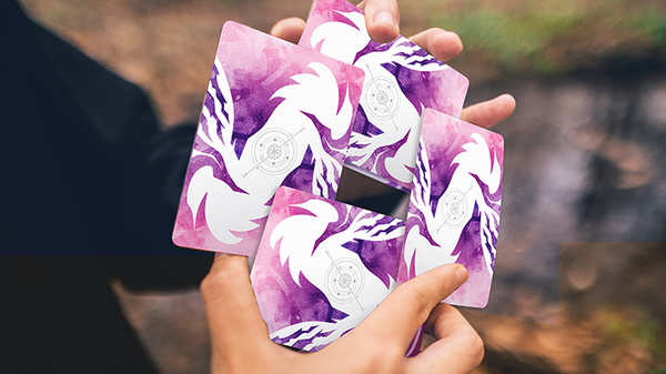 Lonely Wolf (Purple) Playing Cards | BOCOPO