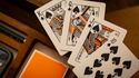 Lounge Edition in Hangar (Orange)  by Jetsetter Playing Cards