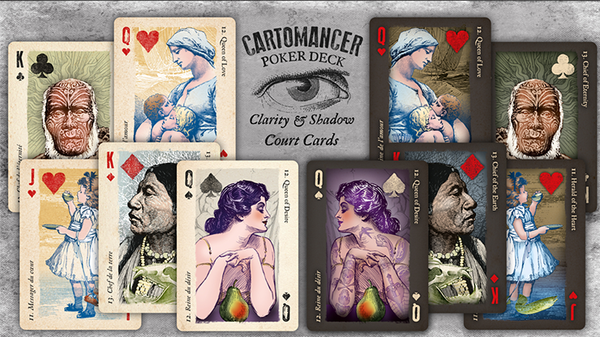 Cartomancer Clarity Classic (with Booklet) Playing Cards