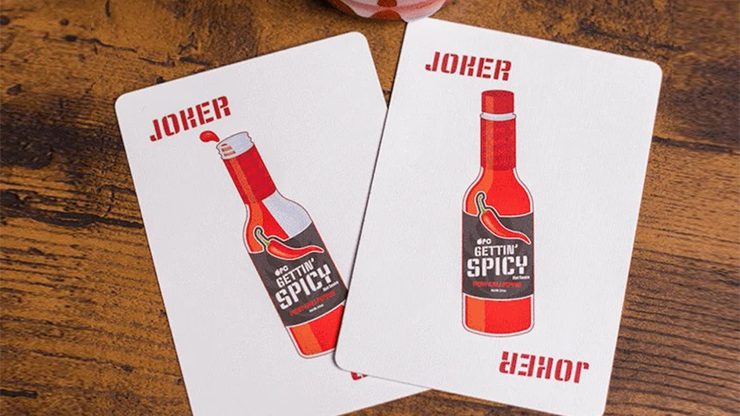 Gettin' Spicy -Chili Pepper Playing Cards | OPC