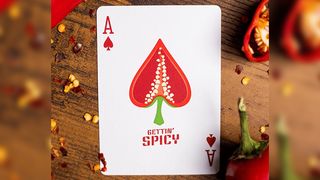 Gettin' Spicy -Chili Pepper Playing Cards | OPC