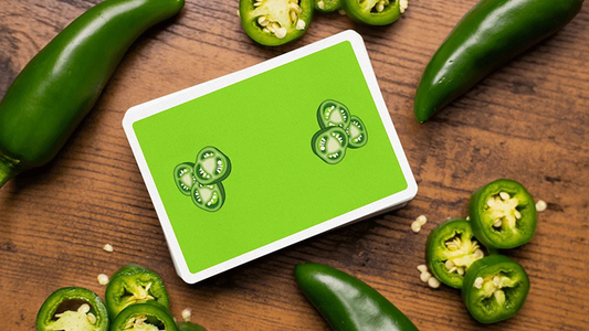Gettin' Saucy - Jalapeno Pepper Playing Cards | OPC
