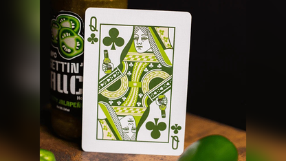 Gettin' Saucy - Jalapeno Pepper Playing Cards | OPC