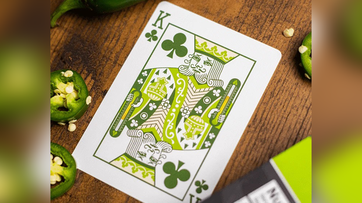 Gettin' Saucy - Jalapeno Pepper Playing Cards | OPC