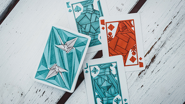1000 Cranes V2 Playing Cards | Riffle Shuffle