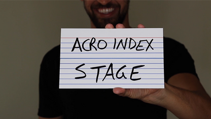 Acro Index Dry Erase Large 12.7cm x 20.3cm | Blake Vogt 