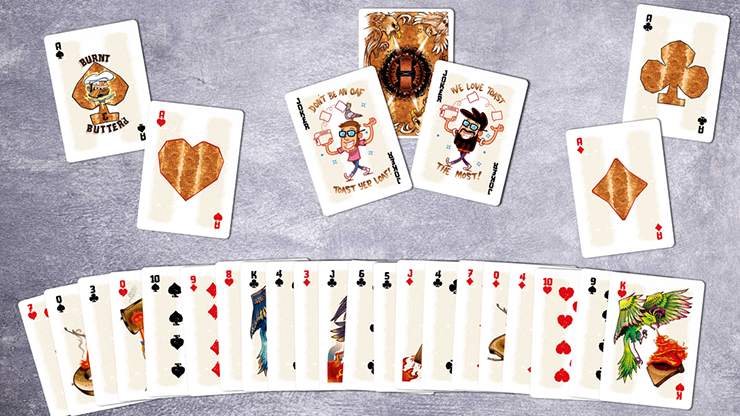 Toast'd Playing Cards | Howlin' Jack's
