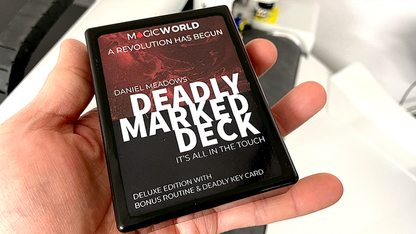 DEADLY MARKED DECK red BEE | MagicWorld 