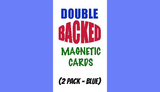 Magnetic Cards (2 pack/Blue) | Chazpro Magic