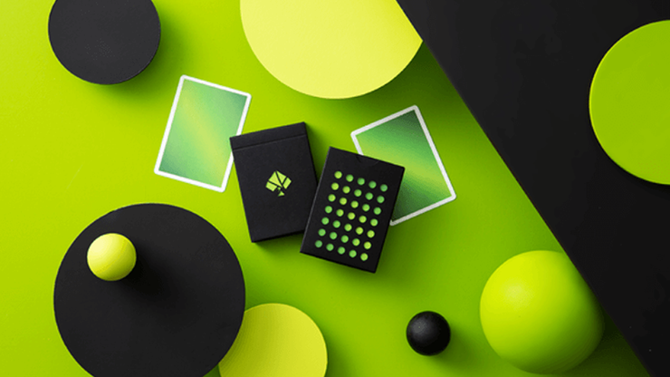 NOC Tropic Green Colorgrades Playing Cards | Art of Play
