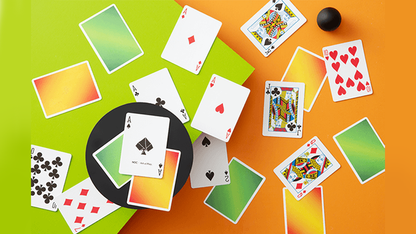 NOC Tropic Green Colorgrades Playing Cards | Art of Play